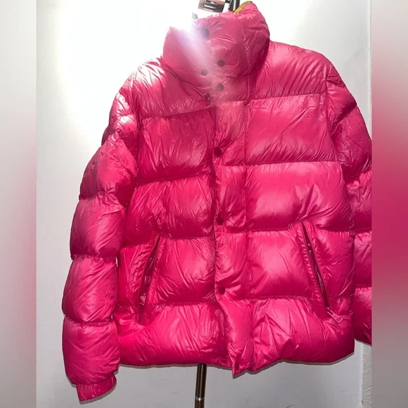 MONCLER Dervox Logo-Appliquéd Quilted Shell Down Jacket SIZE 2 EXCELLENT
